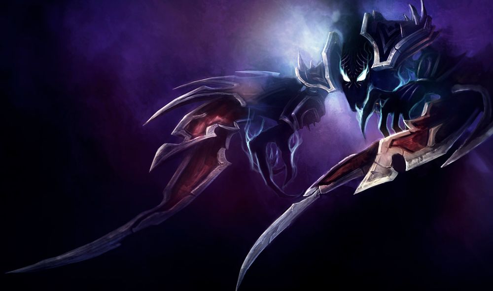 Обои для рабочего стола Ноктурн / Nicturne из игры Лига Легенд / League of Legends