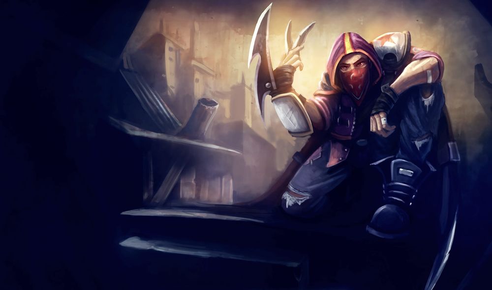 Обои для рабочего стола Талон / Talon из игры Лига Легенд / League of Legends