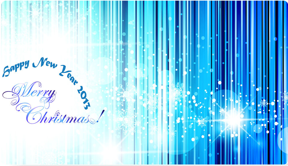 Обои для рабочего стола Happy New Year 2013 Merry Chistmas!