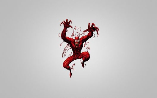 Обои на рабочий стол Монстр из комиксов Spider-Man / Человек-паук в прыжке