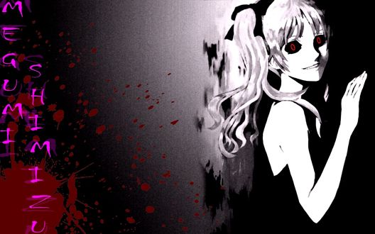 Обои на рабочий стол Мегуми Шимизу из аниме Шики (Усопшие) / Shiki