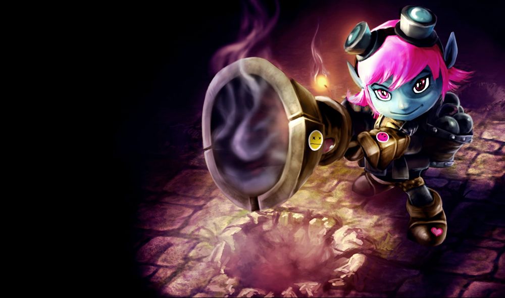 Oboi Tristana Tristana Iz Igry Liga Legend League Of Legends Na Rabochij Stol