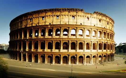 Обои на рабочий стол Колизей, Рим, Италия / The Colosseum, Rome, Italy