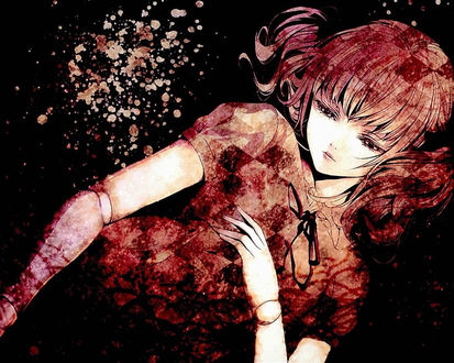 Обои на рабочий стол Изуми Аказава / Izumi Akazawa из аниме Иная / Another