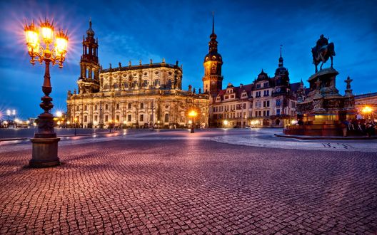Обои на рабочий стол Дрезден, Германия / Dresden, Germany