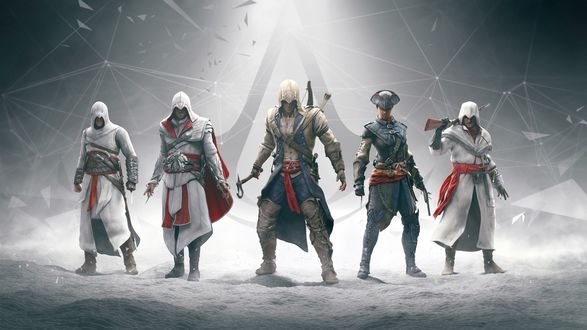 Обои на рабочий стол Герои игр Assassins Creed / Кредо убийцы