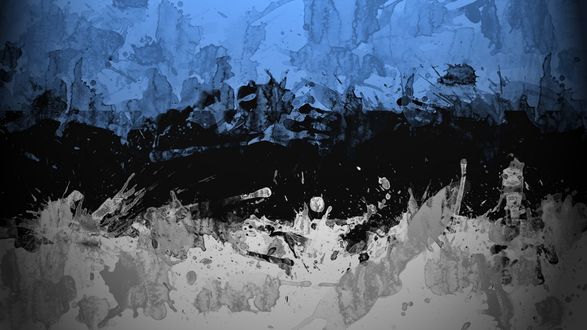 Обои на рабочий стол Абстрактный рисунок эстонского флага