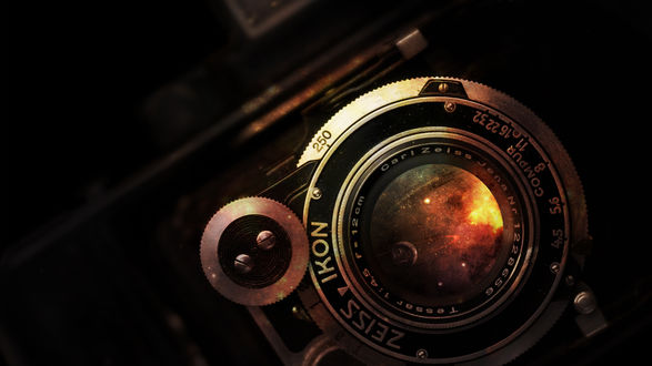 Обои на рабочий стол Космос в объективе немецкой компании Карл Цейс / Carl Zeiss (ZEISS IKON Carl Zeiss Jena)