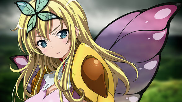 Обои на рабочий стол Сэна Касивадзаки / Sena Kashiwazaki из аниме У меня мало друзей / Boku wa Tomodachi ga Sukuna
