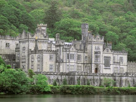 Обои на рабочий стол Аббатство Килмор, графство Голуэй, Ирландия / Ireland