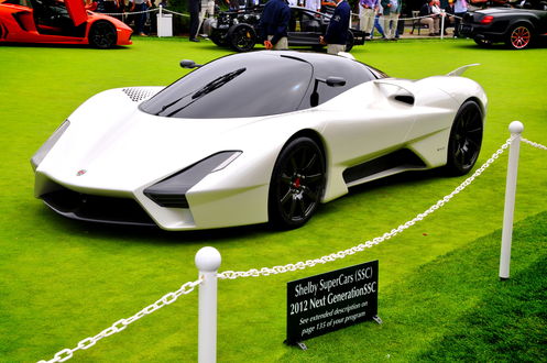 Обои на рабочий стол Авто Shelby Super Cars (SSC) Tuatara 2012 / Шелби Туатара