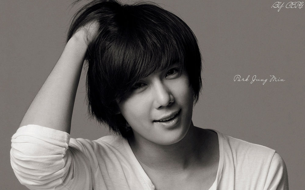 Обои для рабочего стола Певец Park Jung Min / Пак Чон Мин