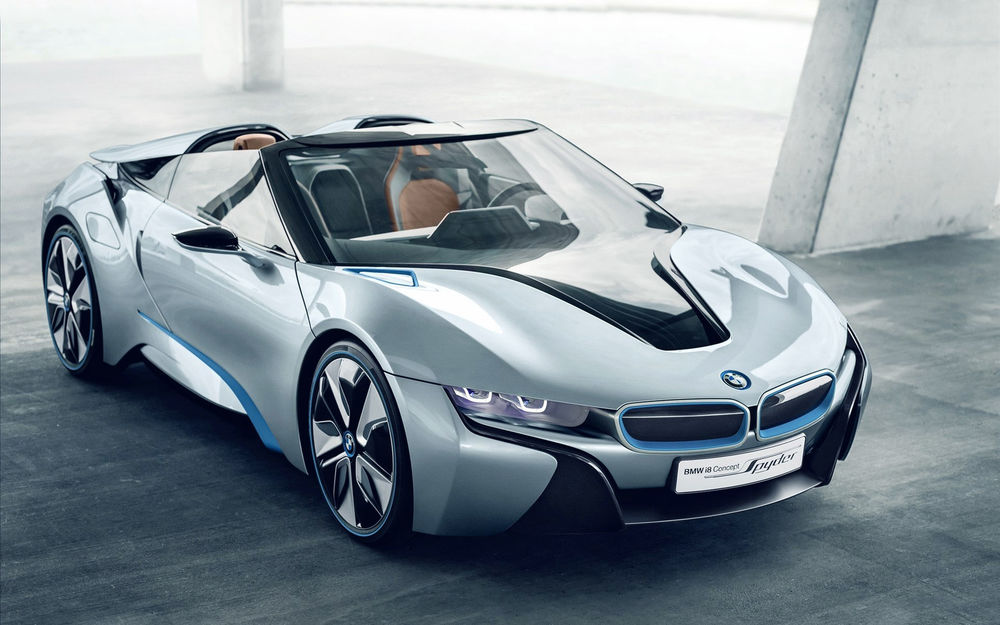 Обои для рабочего стола Авто BMW / БМВ i8 Spyder Concept