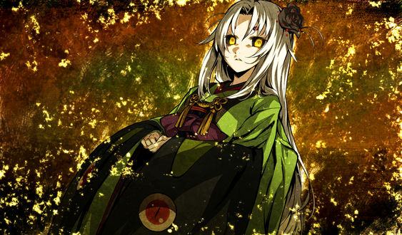 Обои на рабочий стол Tenma Tokoyo из игры - визуальной новеллы Kajiri Kamui Kagura