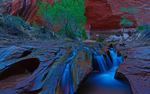 Обои на рабочий стол Ущелье Кайота, расположенное в штате Юта, США / Coyote, Utah, USA