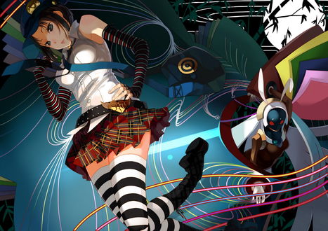 Обои на рабочий стол Мари / Marie из игры и аниме Персона 4 / Persona 4