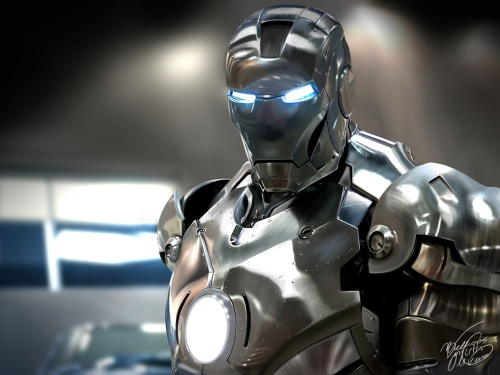 Обои для рабочего стола Железный человек / Iron Man