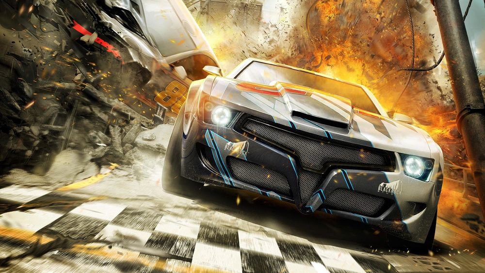 Обои для рабочего стола Обои из игры Split Second