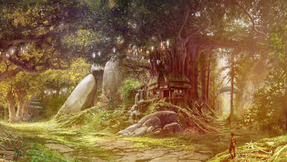 Обои для рабочего стола Мир игры Aion The Tower of Eternity
