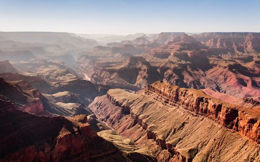Обои на рабочий стол Гранд каньон, Аризона, США / Grand Canyon, Arizona, USA