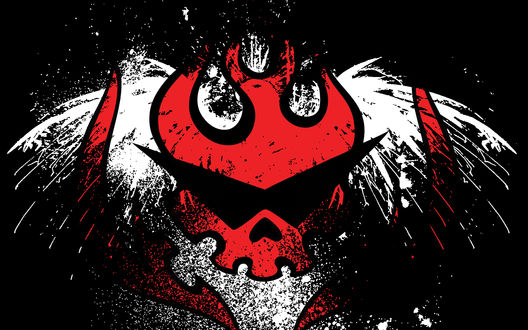 Обои на рабочий стол Логотип из аниме Tengen Toppa Gurren-Lagann / Тэнгэн Топпа Гуррен-Лаганн