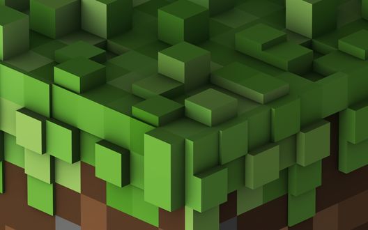 Обои на рабочий стол Текстуры земли из игры Minecraft