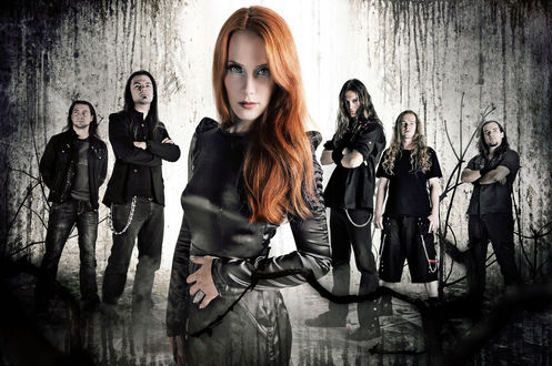 Обои на рабочий стол Голландская симфо- метал группа Epica