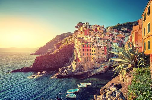 Обои на рабочий стол Риомаджоре, Италия / Riomaggiore, Italy
