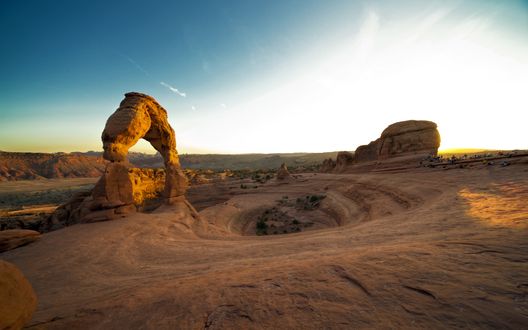 Обои на рабочий стол Гранд-Каньон, США / The Grand Canyon, USA