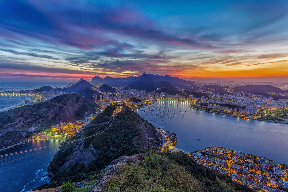 Обои для рабочего стола Город Рио-де-Жанейро, Бразилия / Rio de Janeiro, Brazil