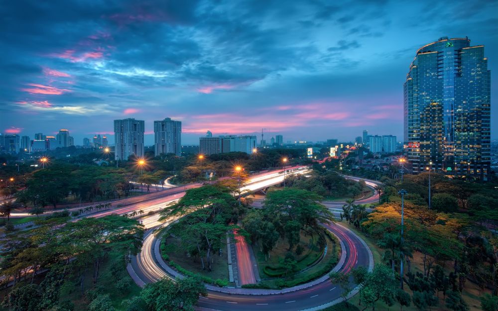 Обои для рабочего стола Индонезия, Джакарта / Indonesia, Jakarta