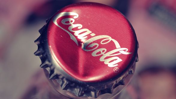 Обои coca cola