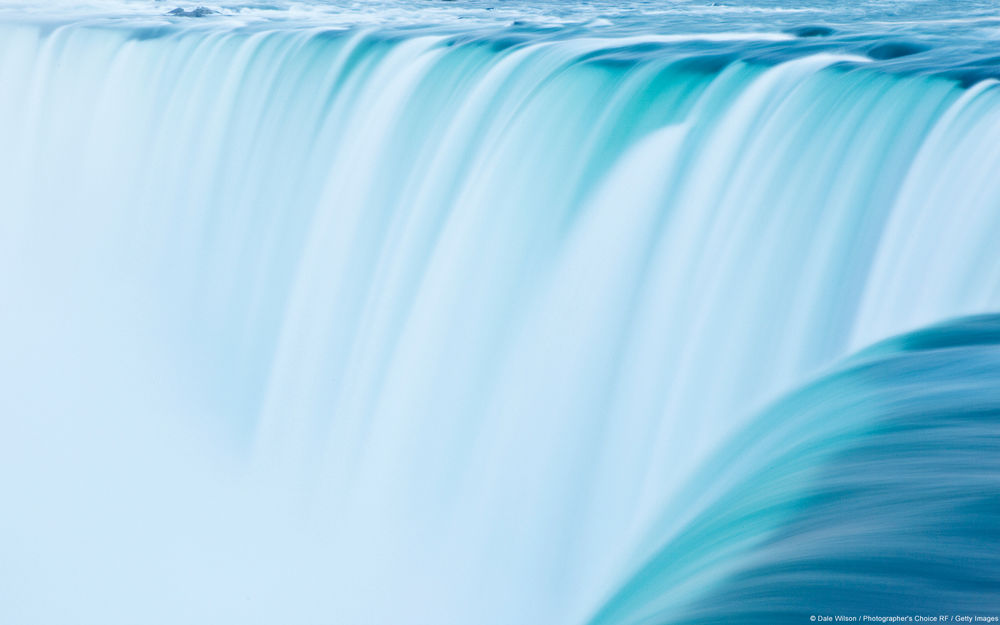 Обои для рабочего стола Водопад Подкова Ниагарского водопада, Онтарио, Канада / Niagara falls, Ontario, Canada