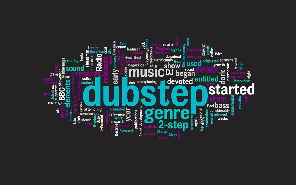 Обои для рабочего стола Жанры современной музыки, один из направлений Dubster / Дабстеп