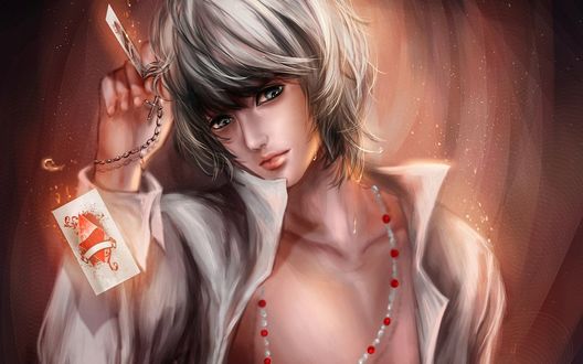 Обои на рабочий стол Ниа / Near, из аниме Тетрадь смерти / Death Note