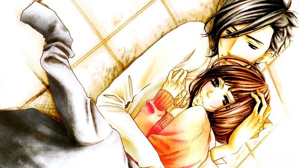 Обои на рабочий стол Персонажи из аниме Скажи Я люблю Тебя / Say I love You