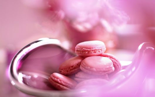 Обои на рабочий стол Французское кондитерское изделие Макаронс / Macarons