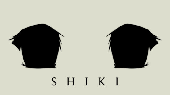 Обои на рабочий стол Глаза из аниме Усопшие / Shiki