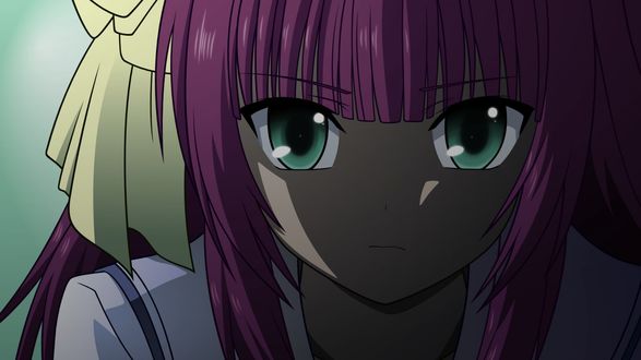 Обои на рабочий стол Юри Накамура / Yuri Nakamura из аниме Ангельские Ритмы / Angel Beats