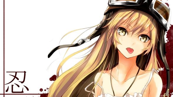 Обои на рабочий стол Синобу Осино / Shinobu Oshino из аниме Монстрассказы / Bakemonogatari