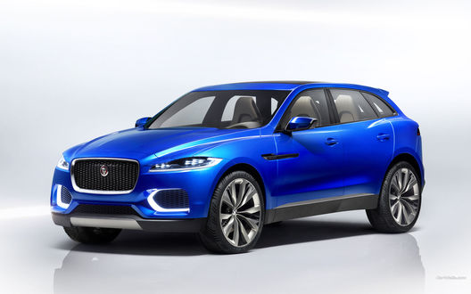 Обои на рабочий стол Легковой автомобиль Ягуар / Jaguar C-X17 Concept
