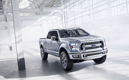 Обои на рабочий стол Автомобить пикап Форд Атлас / Ford Atlas-C
