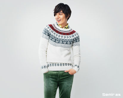 Обои на рабочий стол Lee Min Ho / Ли Мин Хо южнокорейский актер улыбается