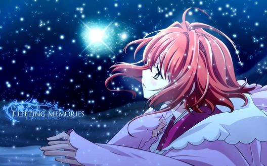 Обои на рабочий стол Сакура-принцесса мира Клоу из аниме Tsubasa: Reservoir Chronicle / Хроника крыльев