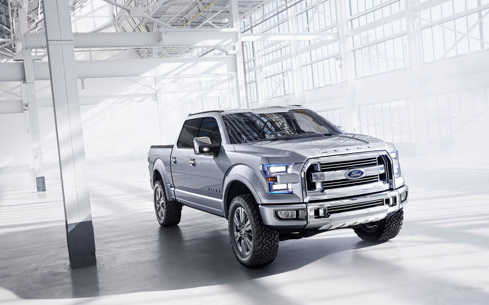 Обои для рабочего стола Автомобить пикап Форд Атлас / Ford Atlas-C