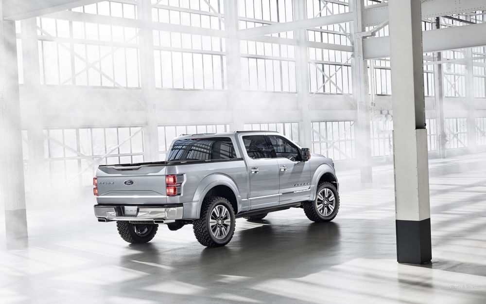 Обои для рабочего стола Автомобить пикап Форд Атлас / Ford Atlas-C