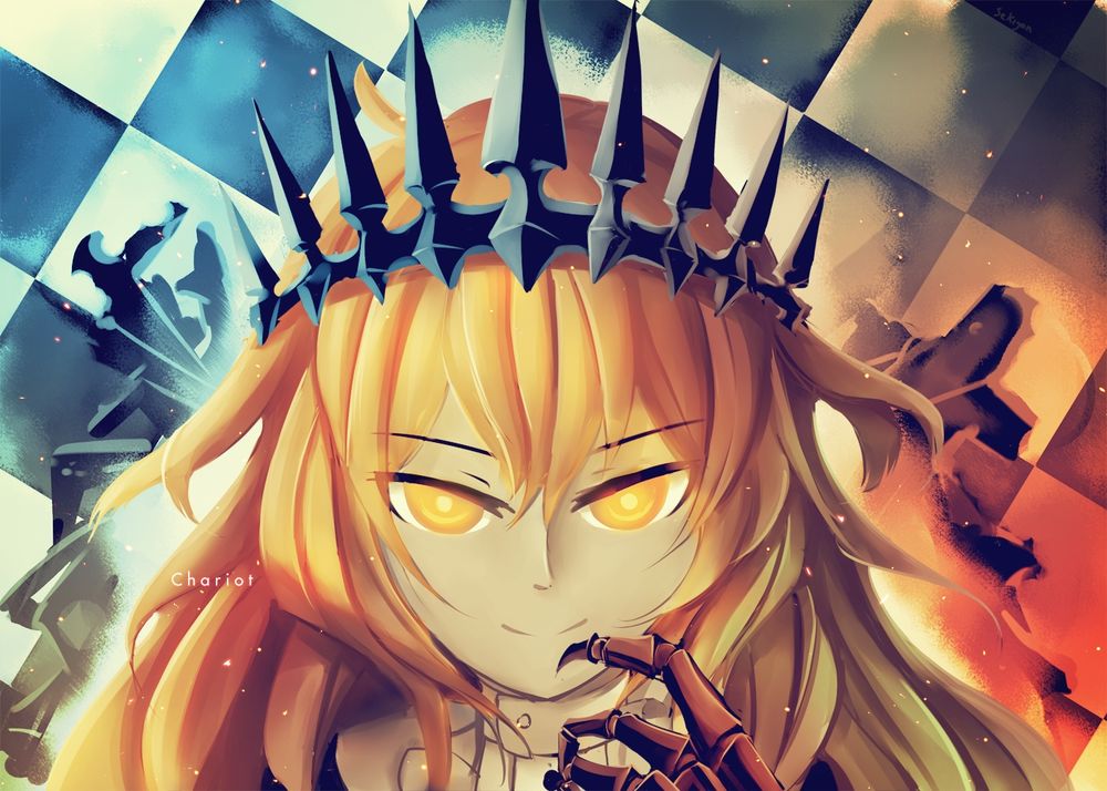 Обои для рабочего стола Chariot / Чариот из аниме Black Rock Shooter / Стрелок с Черной Скалы