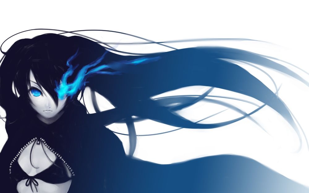 Обои для рабочего стола Мато Курой / Mato Kuroi из аниме Стрелок с Черной скалы / Black Rock Shooter