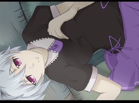 Обои на рабочий стол Yin / Инь из аниме Темнее Черного / Darker then Black