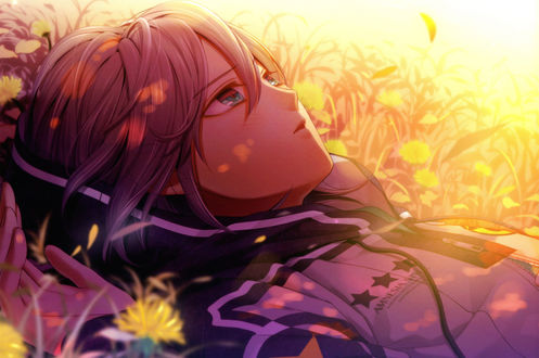 Обои на рабочий стол Орион / Orion из аниме Амнезия / Amnesia, художник Hanamura Mai